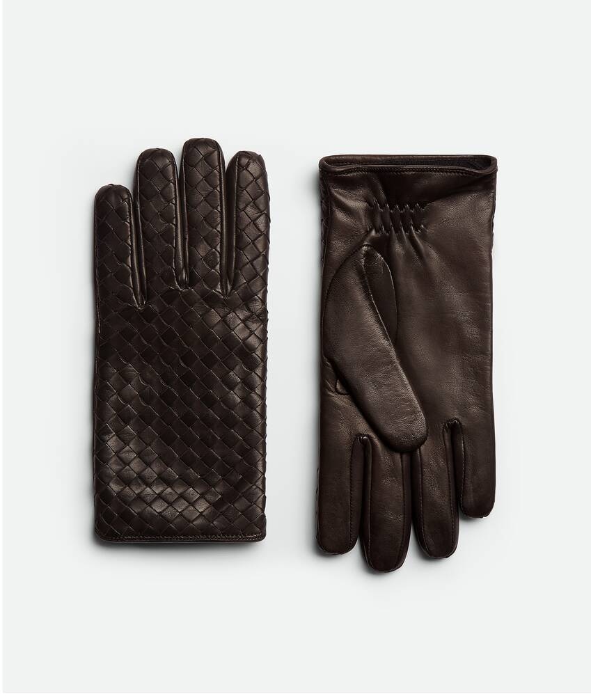 Bottega Veneta Guantes De Piel Intrecciato
