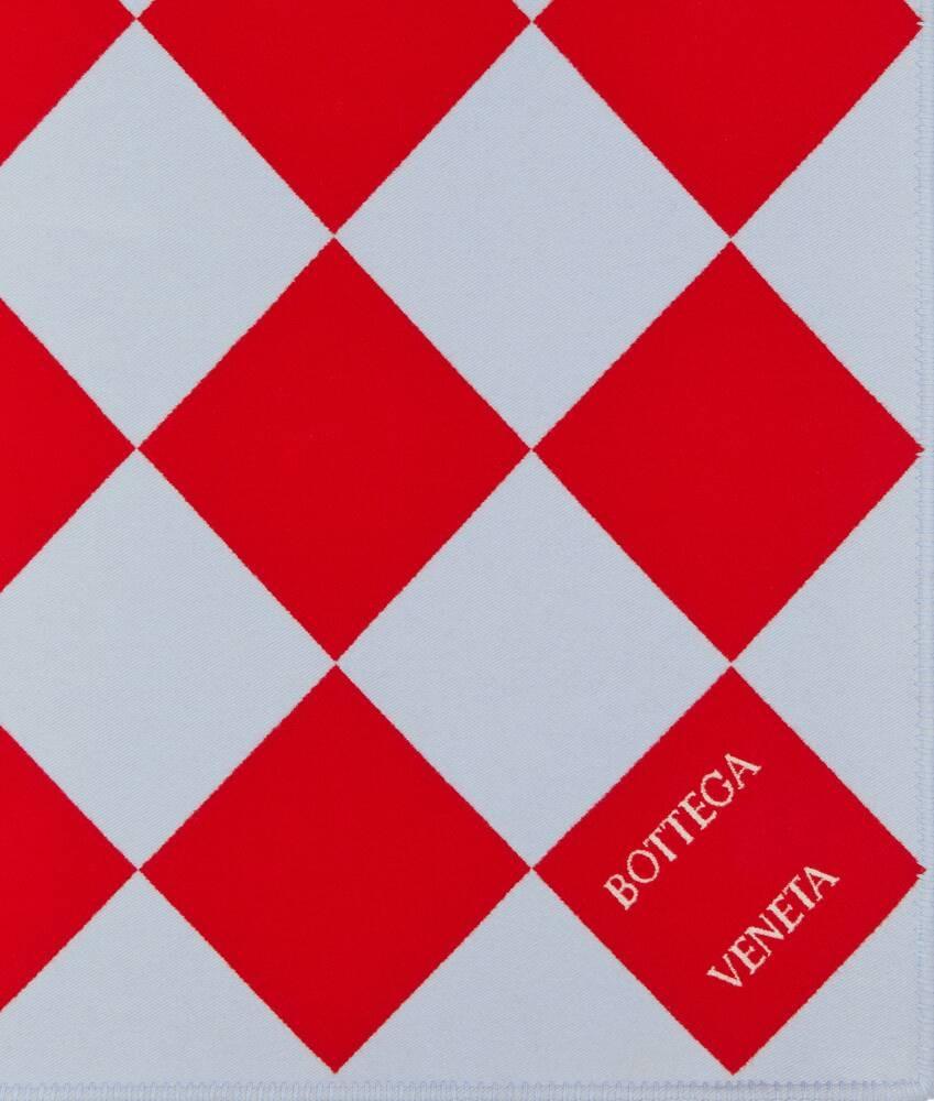 Bottega Veneta Manta De Jacquard A Cuadros