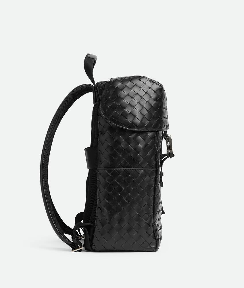 Bottega Veneta Mochila Intrecciato Con Solapa