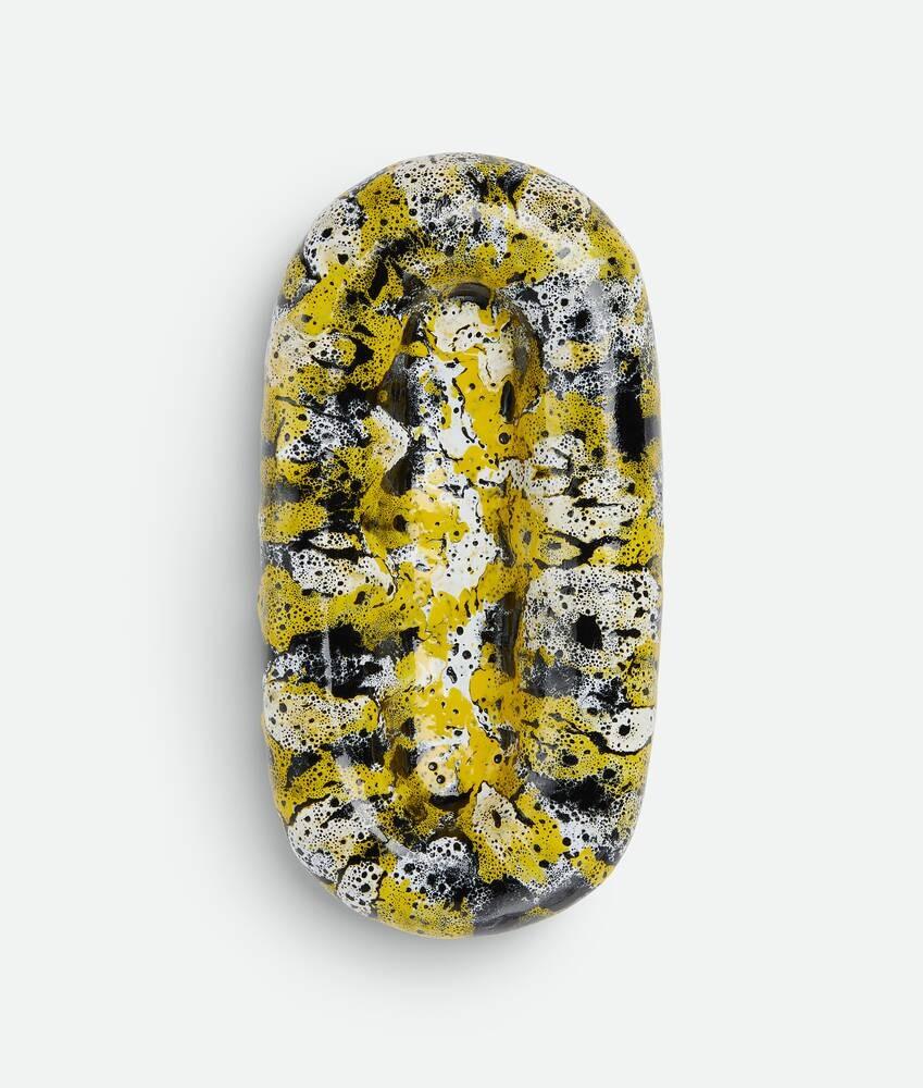 Bottega Veneta Óvalo Esmaltado Volcanic