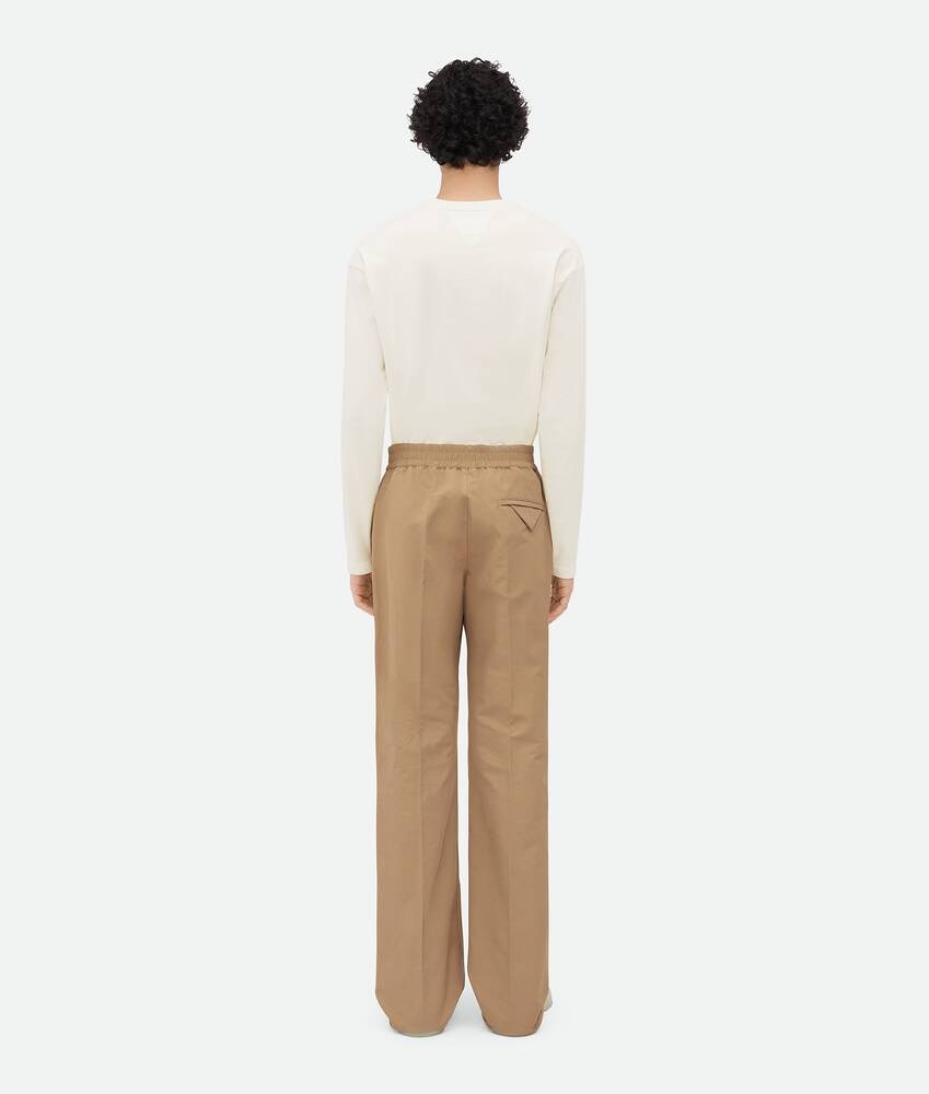 Bottega Veneta Pantalones De Algodón Técnico