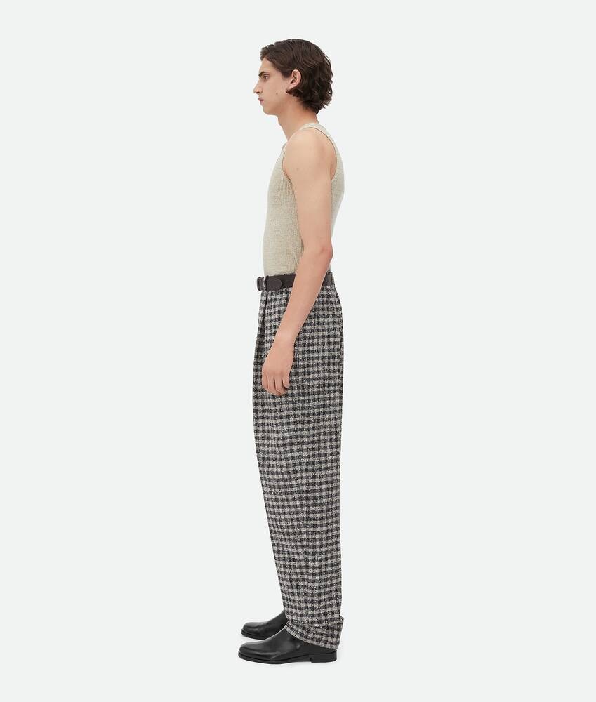 Bottega Veneta Pantalones De Guinga De Lana Buclé