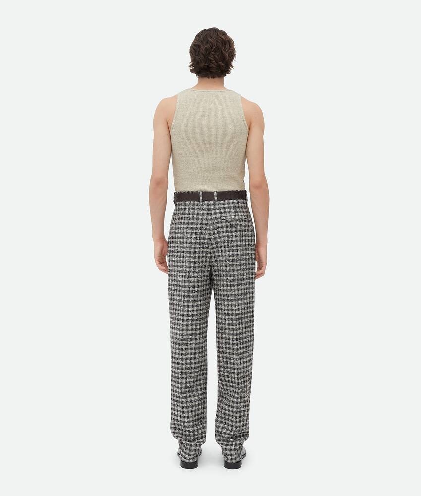 Bottega Veneta Pantalones De Guinga De Lana Buclé