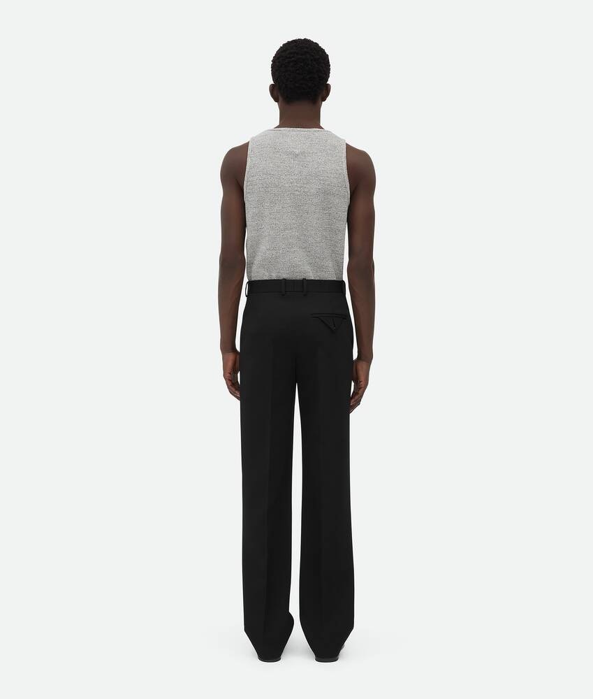 Bottega Veneta Pantalones De Lana Grain De Poudre