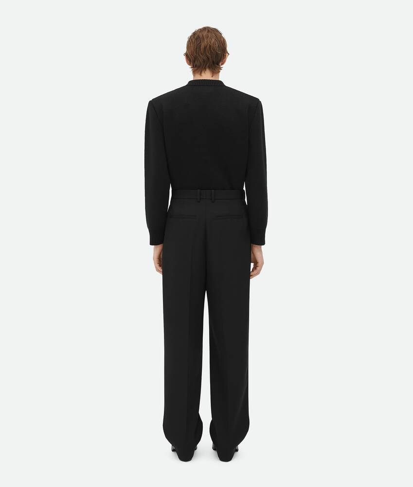 Bottega Veneta Pantalones De Sarga De Lana
