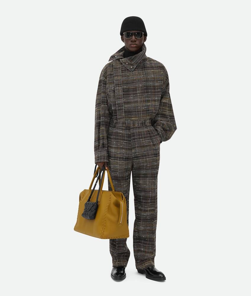 Bottega Veneta Pantalones de viscosa texturizada