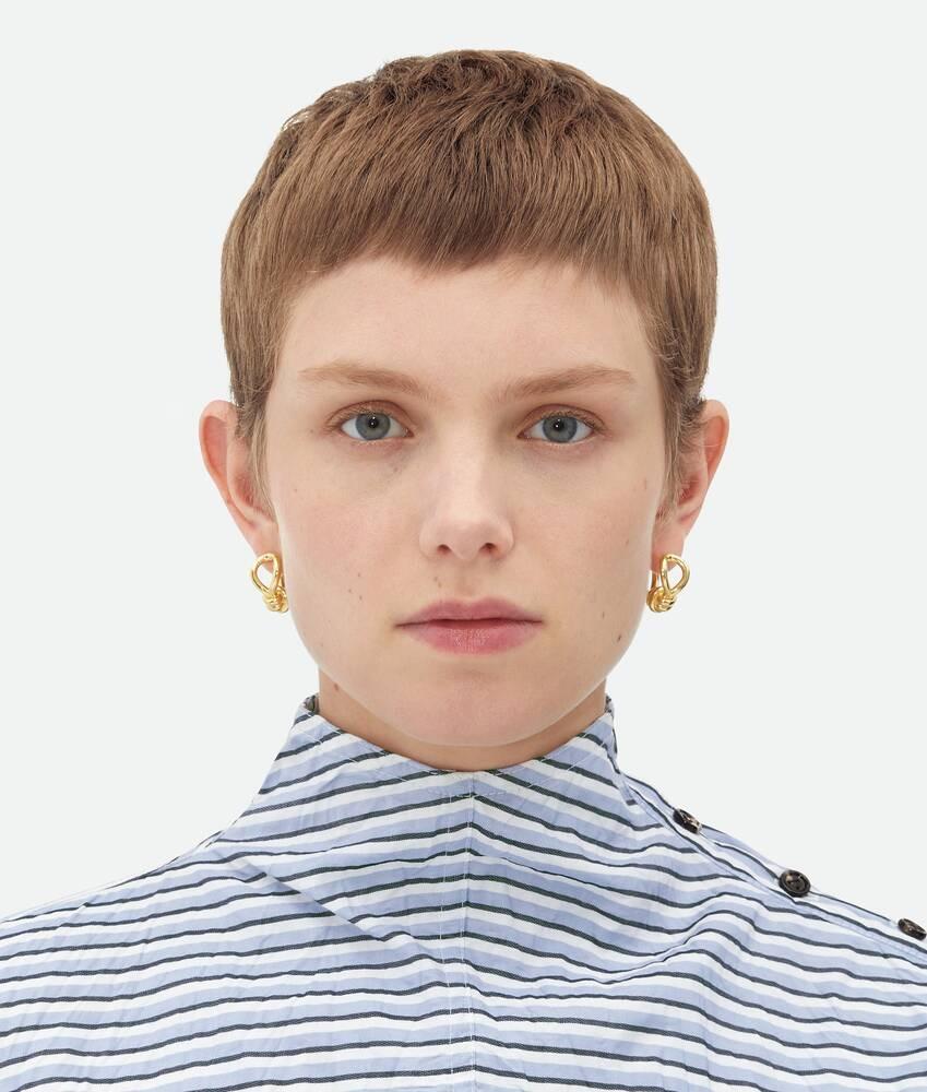 Bottega Veneta Pendientes De Aro Knot