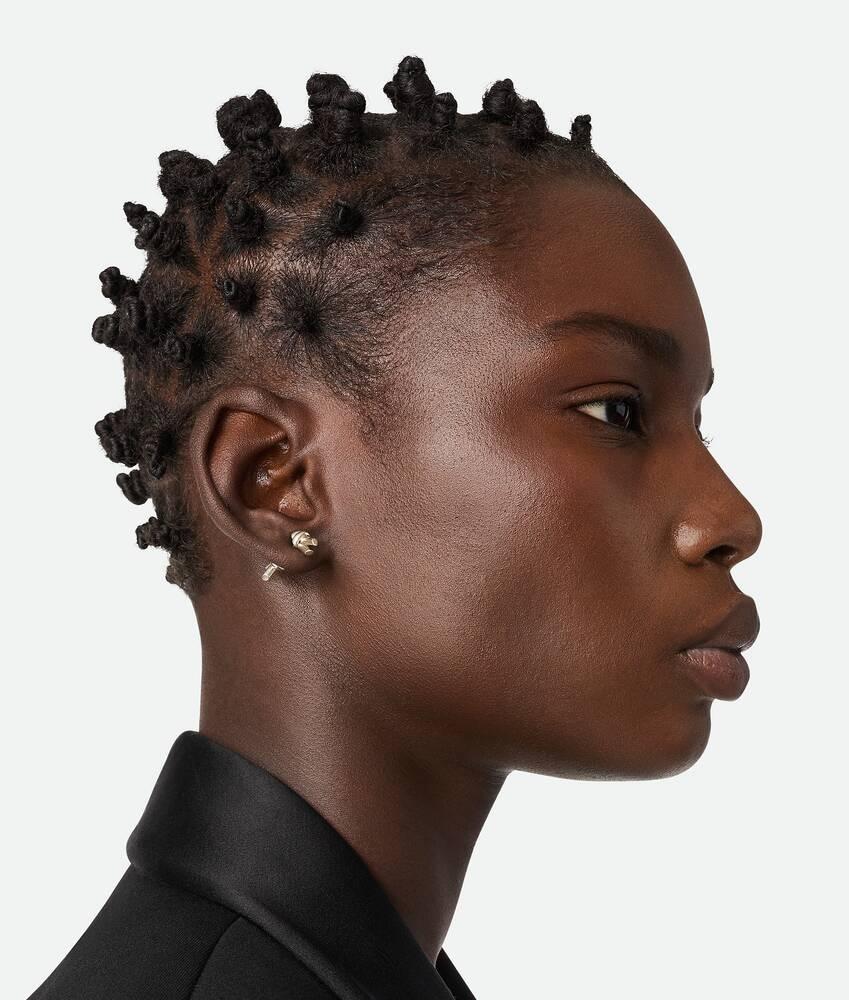 Bottega Veneta Pendientes De Botón Knot