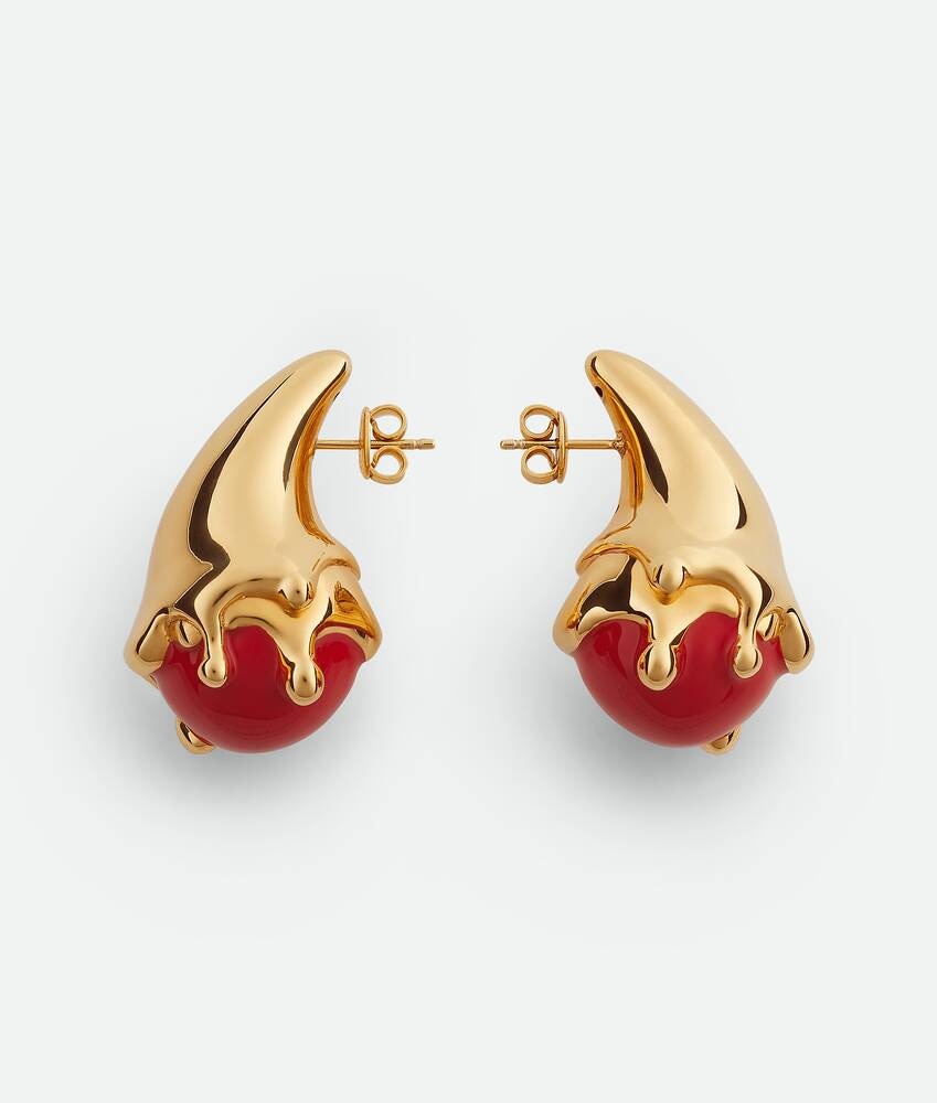 Bottega Veneta Pendientes Drop Medianos
