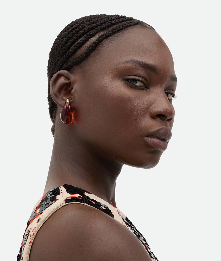 Bottega Veneta Pendientes Drop Pequeños