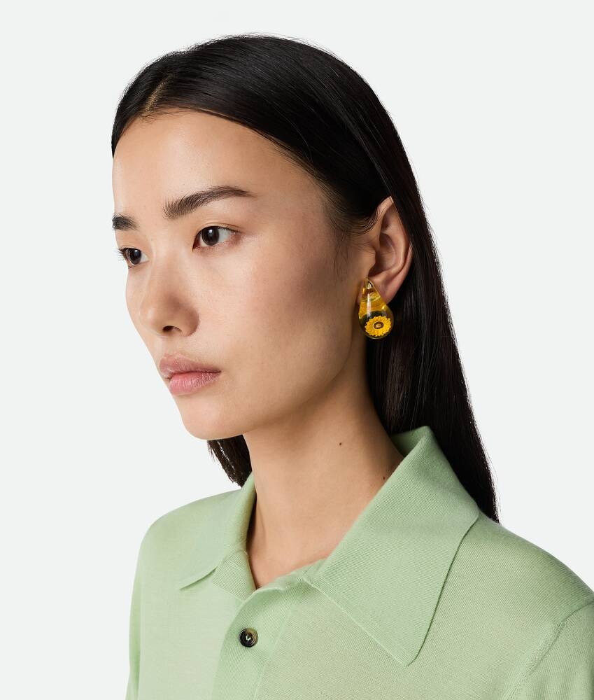 Bottega Veneta Pendientes Drop Pequeños