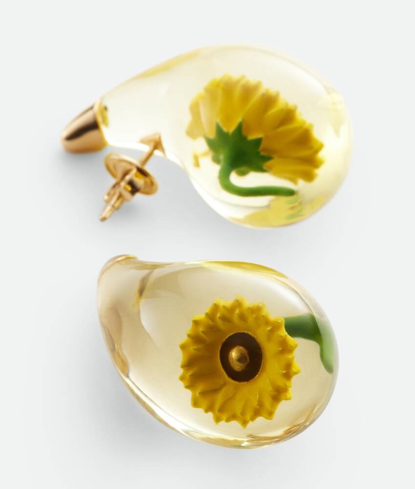 Bottega Veneta Pendientes Drop Pequeños