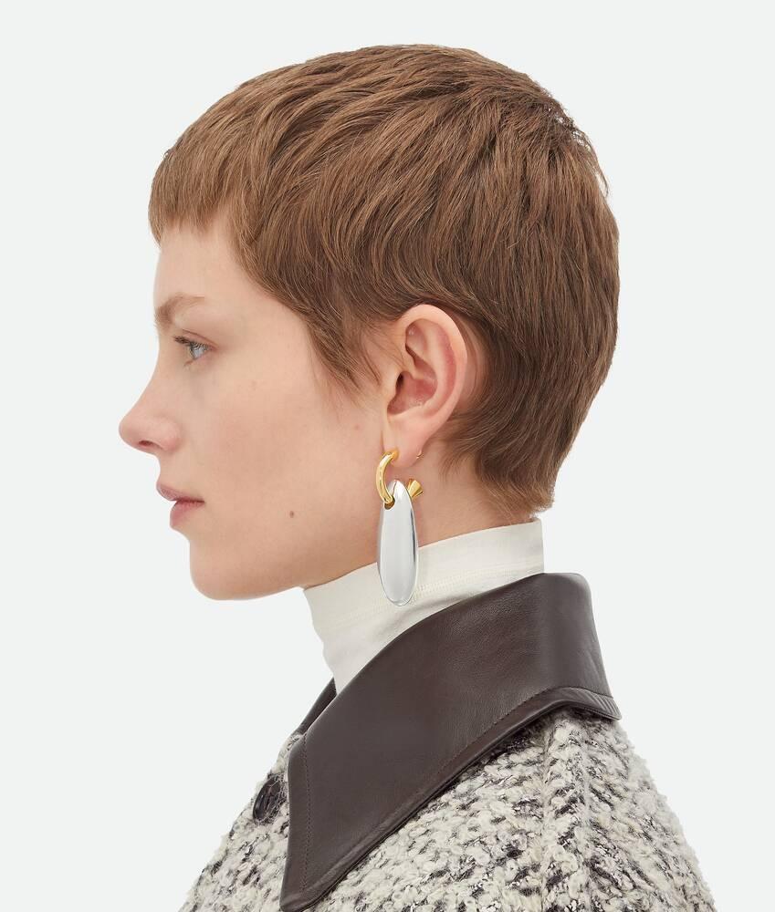Bottega Veneta Pendientes Ellipse Grandes