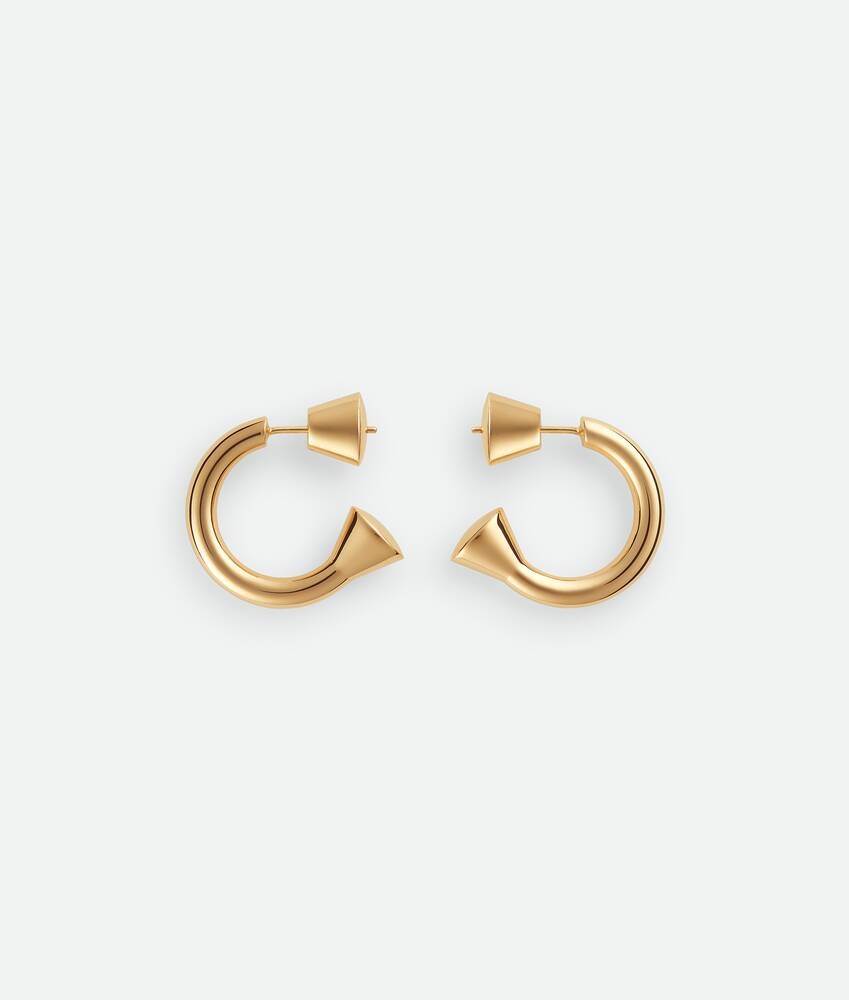 Bottega Veneta Pendientes Ellipse Hoop