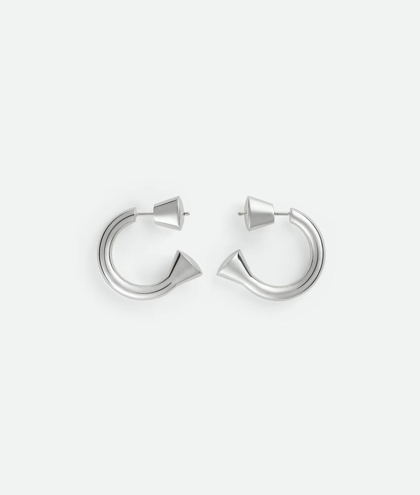 Bottega Veneta Pendientes Ellipse Hoop