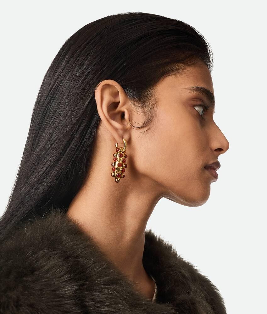 Bottega Veneta Pendientes Ellipse Pequeños