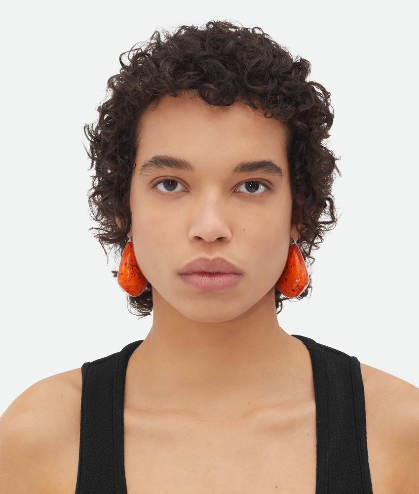 Bottega Veneta Pendientes Fin Grandes De Cerámica