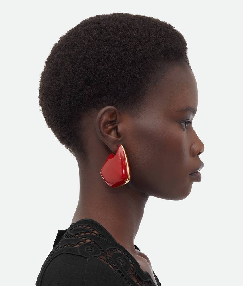 Bottega Veneta Pendientes Fin Grandes