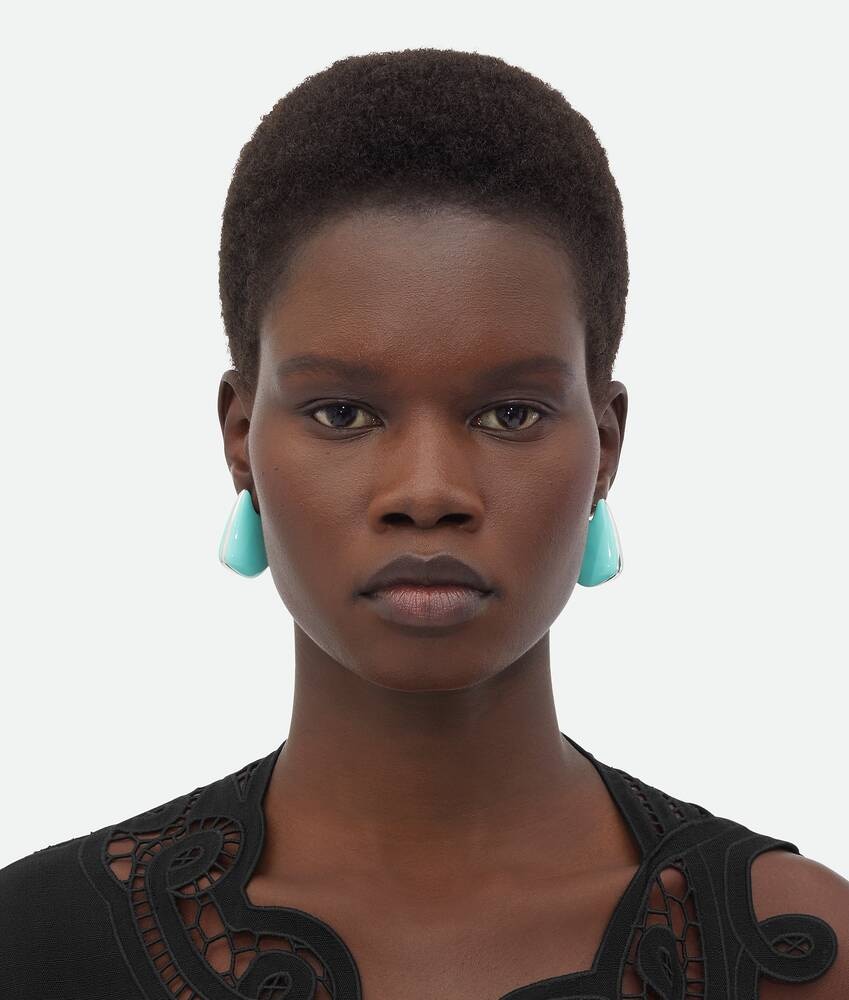 Bottega Veneta Pendientes Fin Pequeños