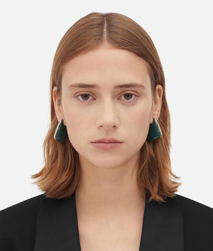 Bottega Veneta Pendientes Fin Pequeños