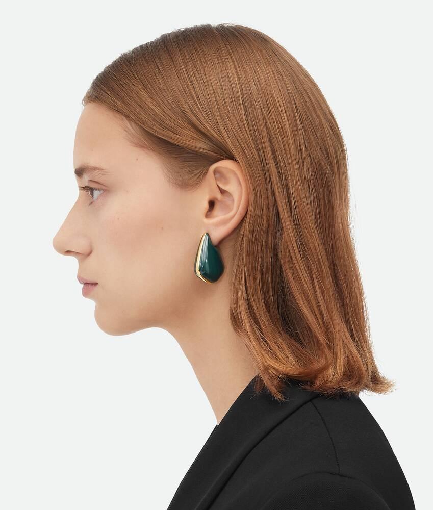 Bottega Veneta Pendientes Fin Pequeños