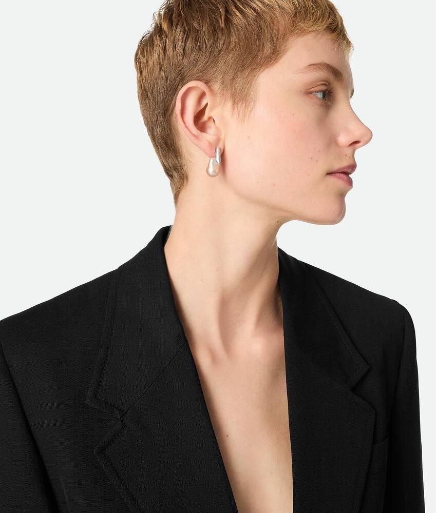 Bottega Veneta Pendientes Pearl Pequeños