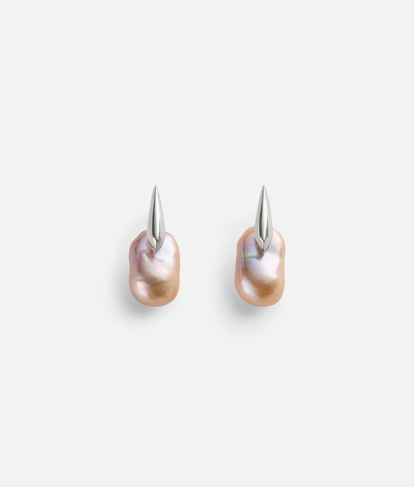 Bottega Veneta Pendientes Pearl pequeños