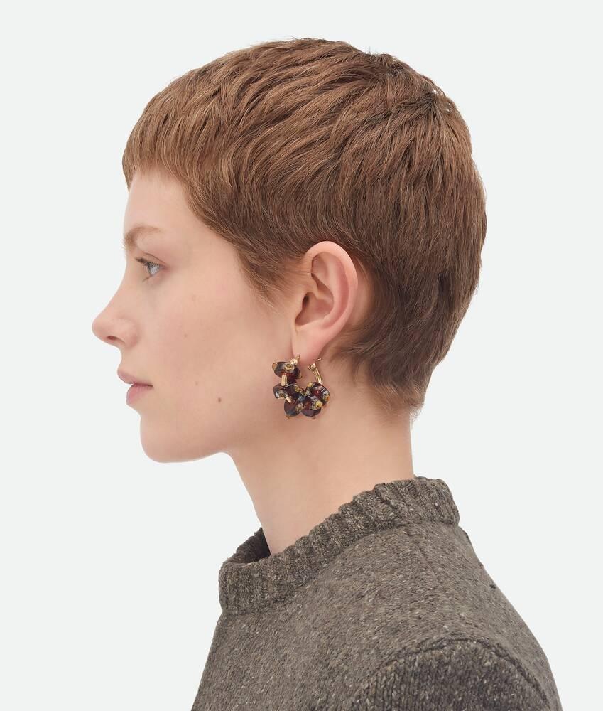Bottega Veneta Pendientes Slice Glass