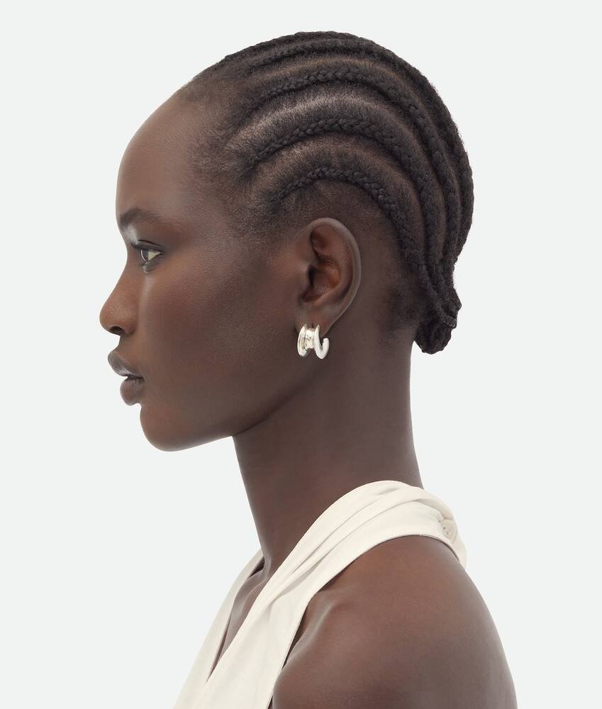 Bottega Veneta Pequeños Pendientes H Beam