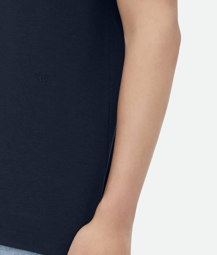 Bottega Veneta Polo De Piqué De Algodón Ligero