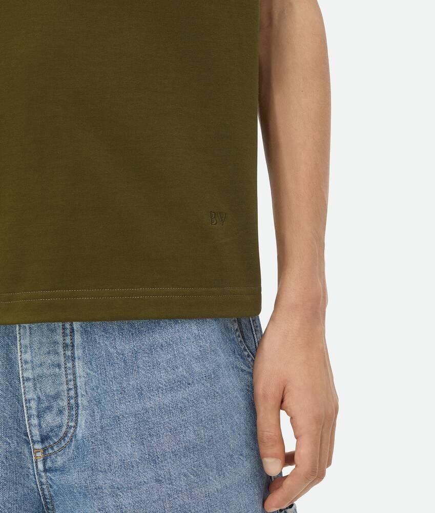 Bottega Veneta Polo De Punto De Algodón Pima