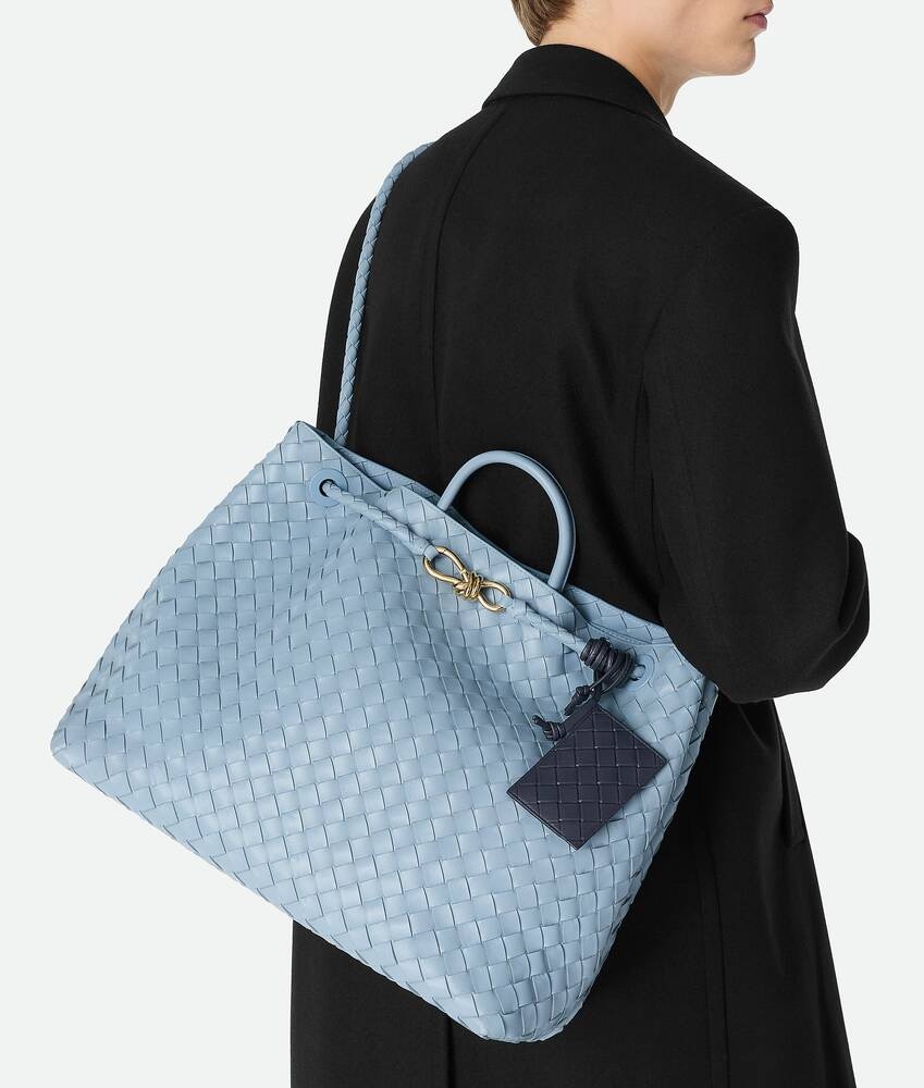 Bottega Veneta Portacredenciales Intrecciato Stamp