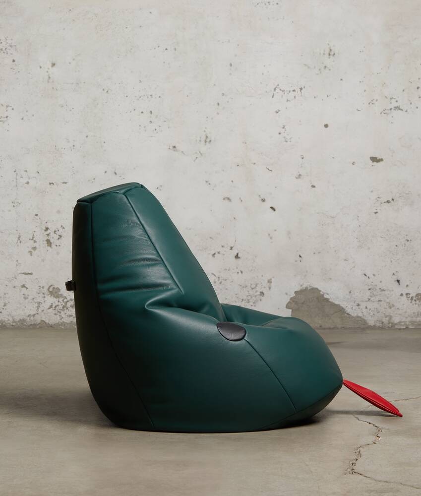 Bottega Veneta Puf Pequeño Con Diseño De Serpiente