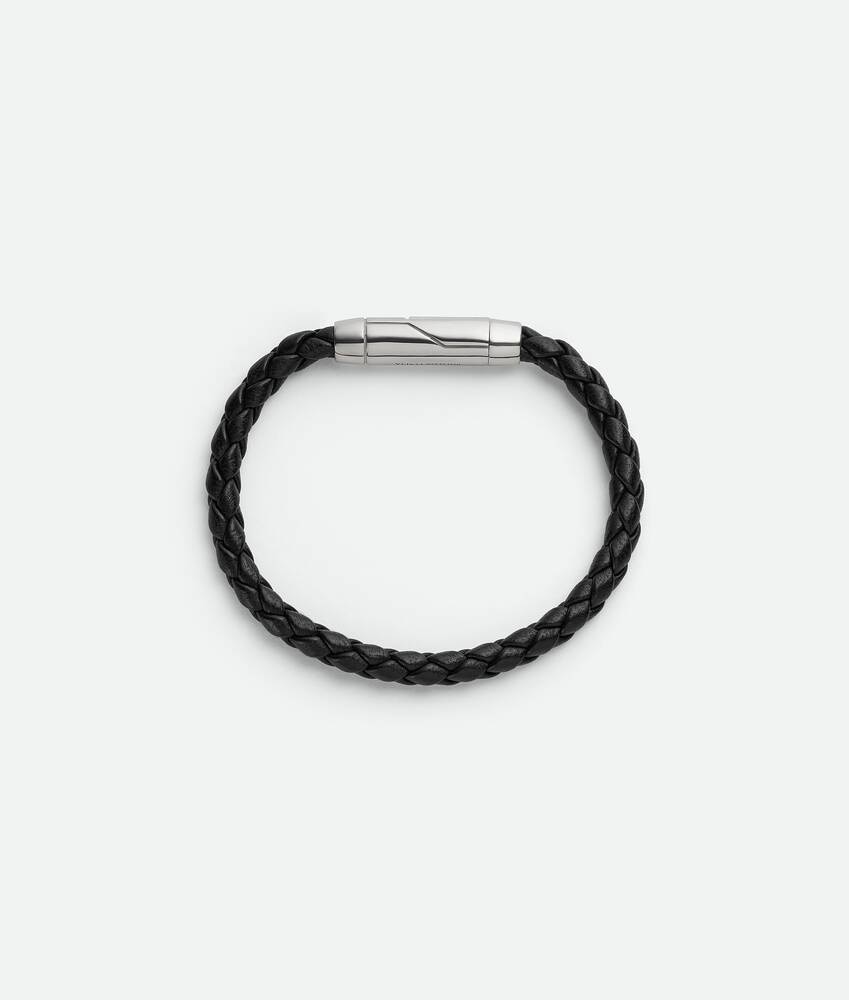Bottega Veneta Pulsera Braid De Piel