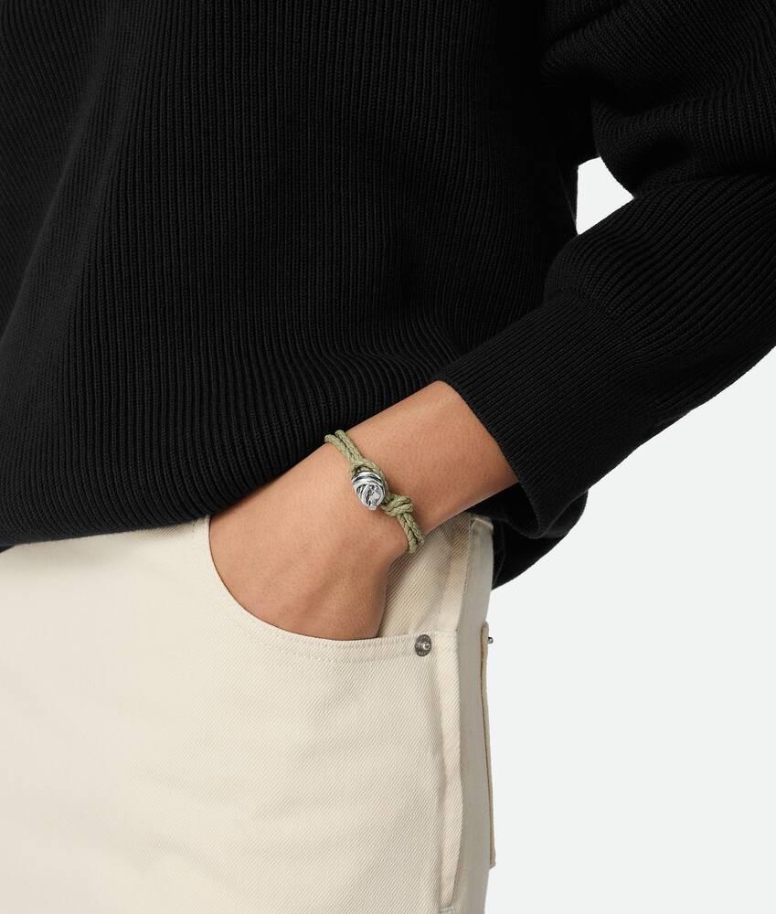 Bottega Veneta Pulsera Knot De Piel