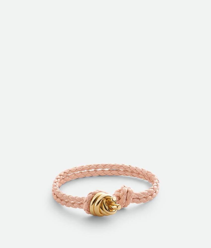 Bottega Veneta Pulsera Knot de piel