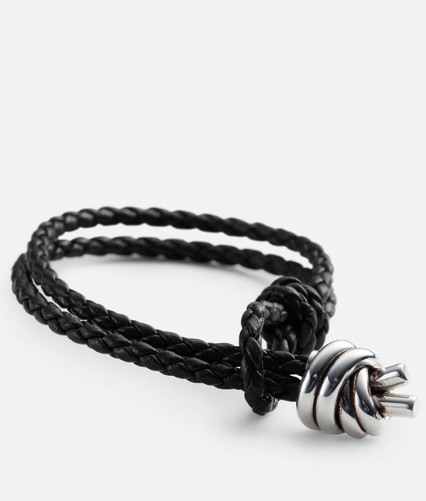 Bottega Veneta Pulsera Knot De Piel