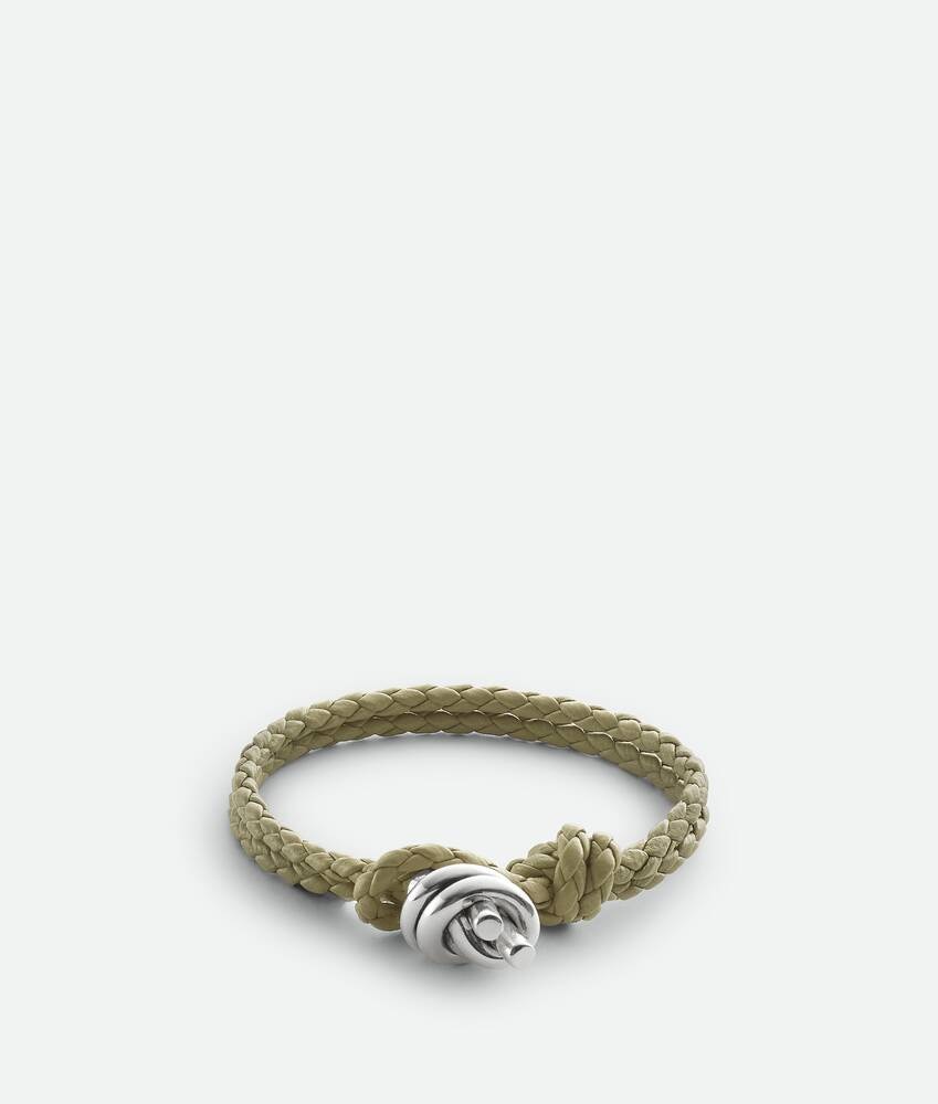 Bottega Veneta Pulsera Knot de piel