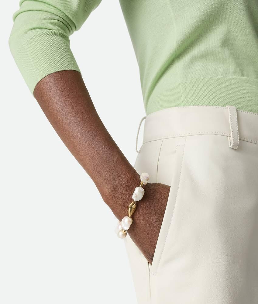 Bottega Veneta Pulsera Rana Pearls