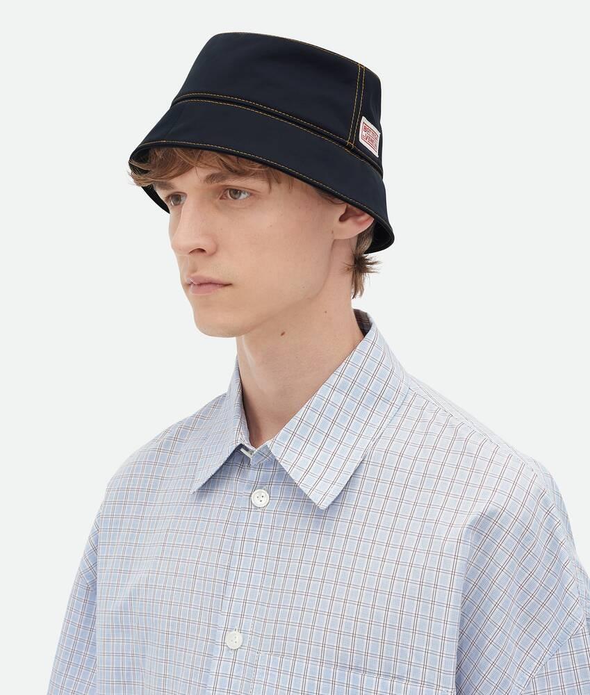 Bottega Veneta Sombrero Bucket De Nailon Técnico