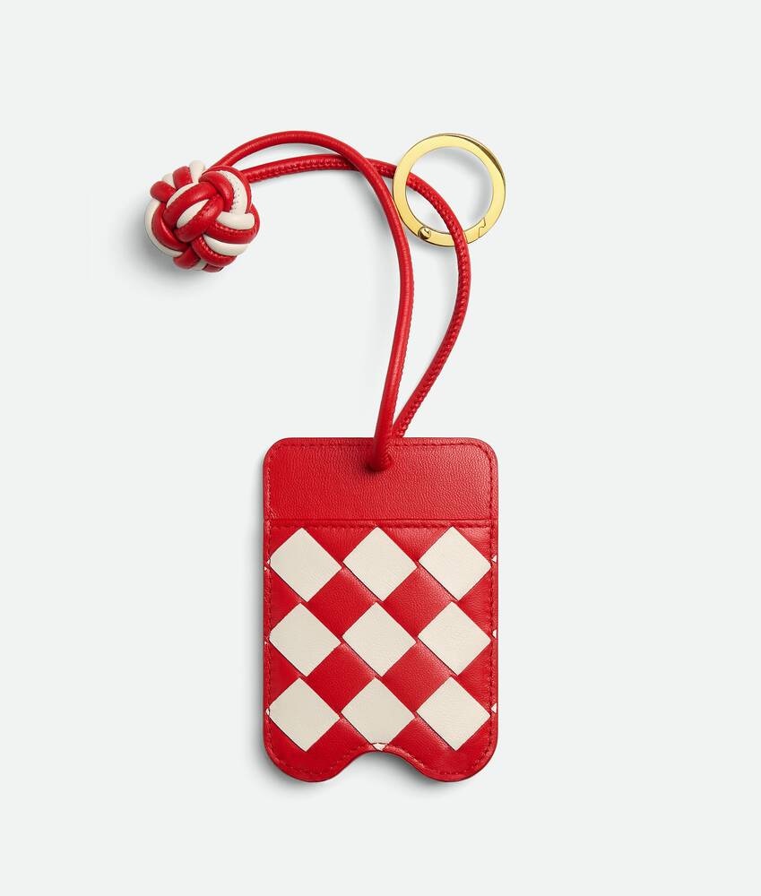 Bottega Veneta Tarjetero Con Diseño Intrecciato