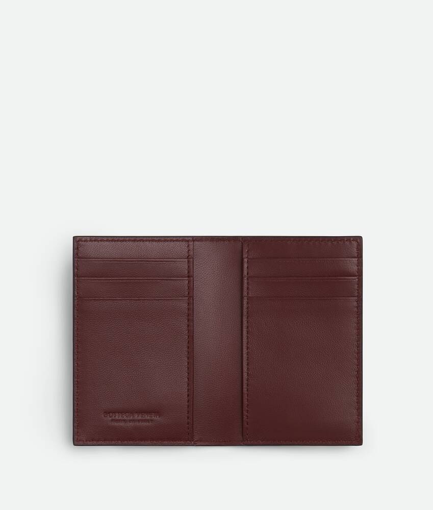 Bottega Veneta Tarjetero Intrecciato Con Solapa