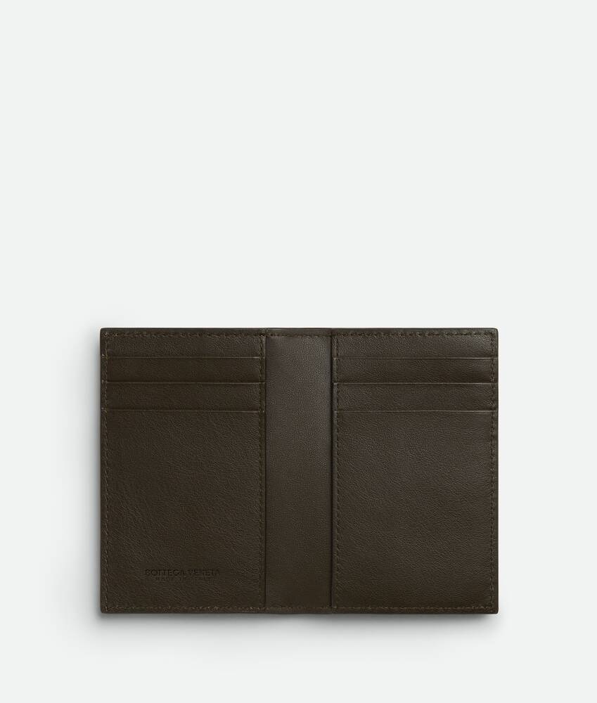 Bottega Veneta Tarjetero Intrecciato Con Solapa