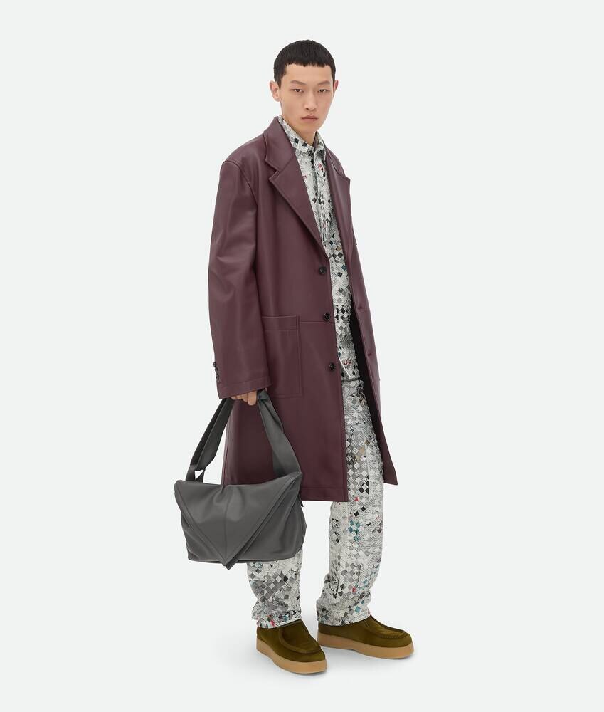 Bottega Veneta Camisa De Piel Intrecciato Estampada