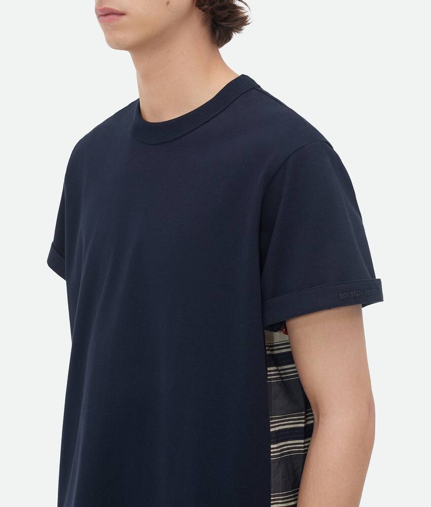 Bottega Veneta Camiseta De Punto De Guinga De Algodón Suave
