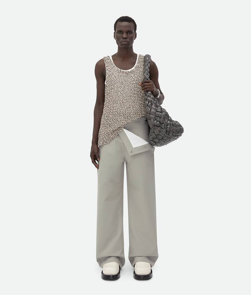 Bottega Veneta Camiseta De Tirantes De Malla De Algodón Sailor