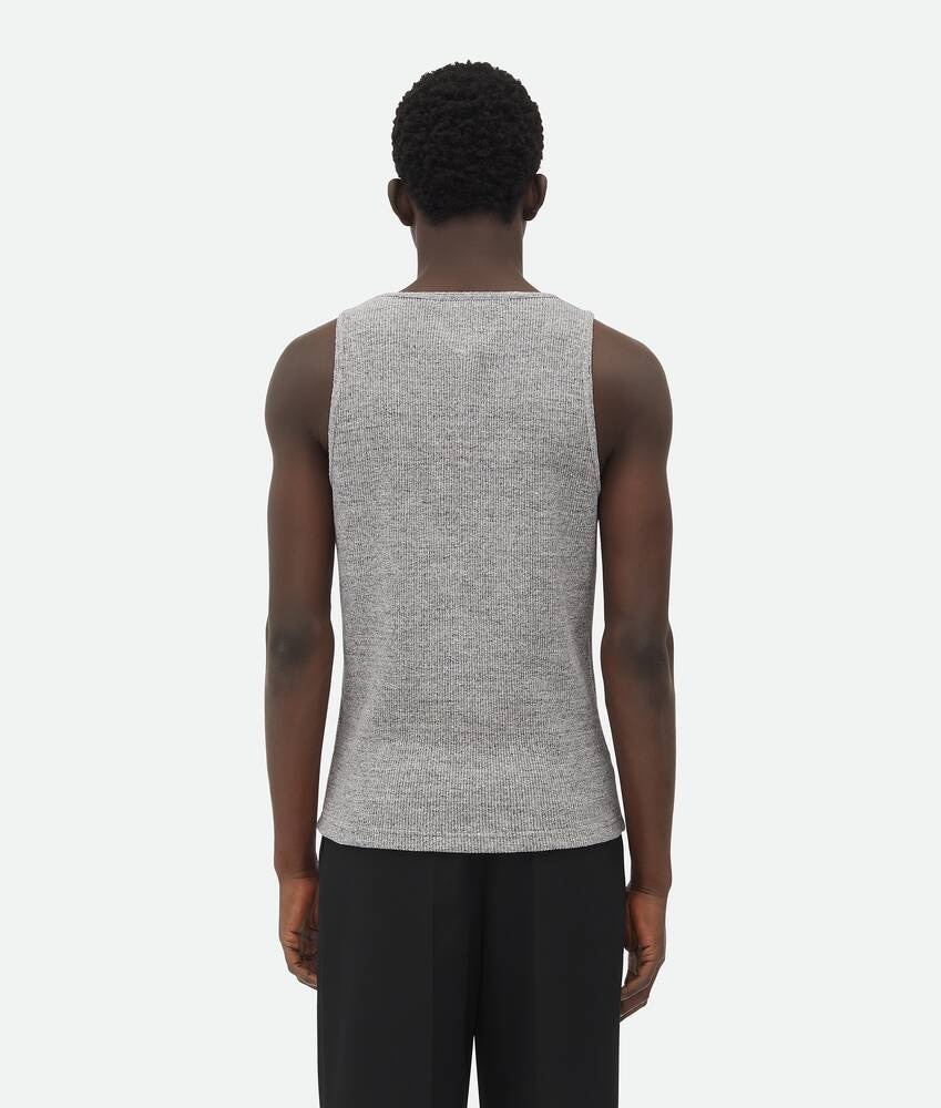 Bottega Veneta Camiseta De Tirantes De Mezcla De Algodón Acanalado