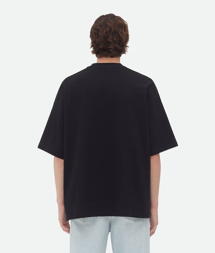 Bottega Veneta Camiseta Oversized De Punto De Algodón Pima