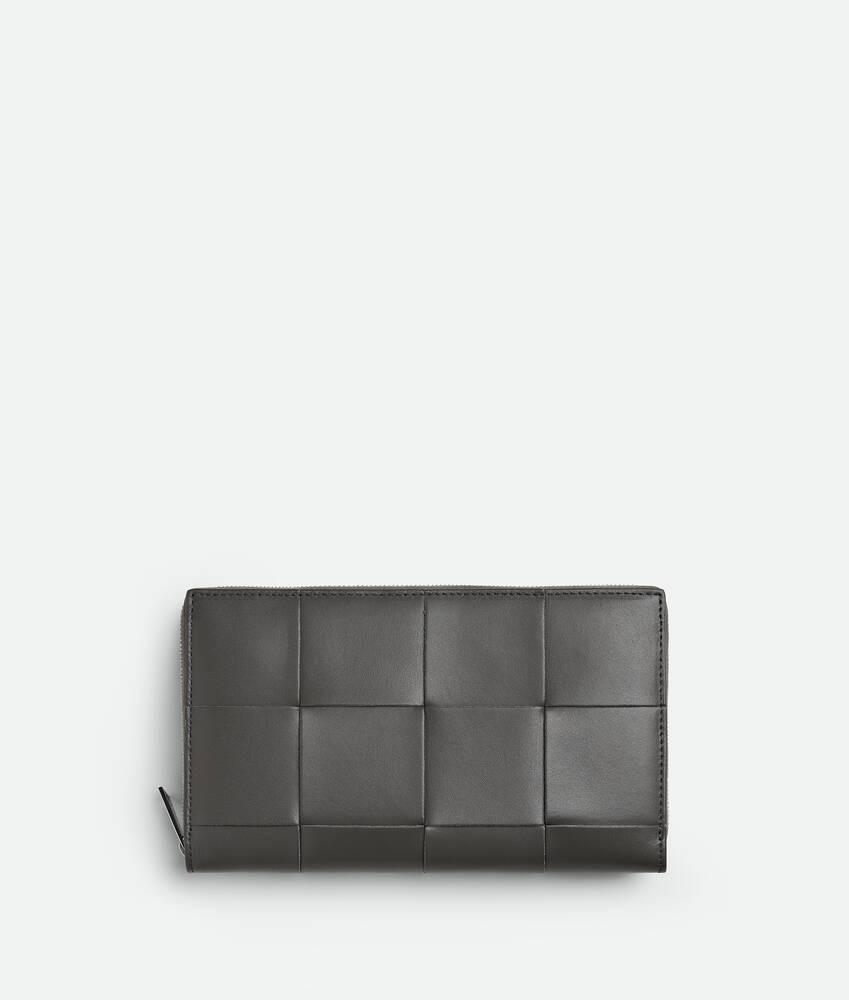 Bottega Veneta Cartera con cremallera en el contorno Cassette