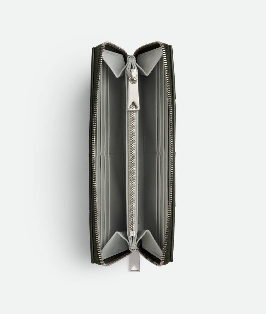 Bottega Veneta Cartera Con Cremallera En El Contorno Cassette